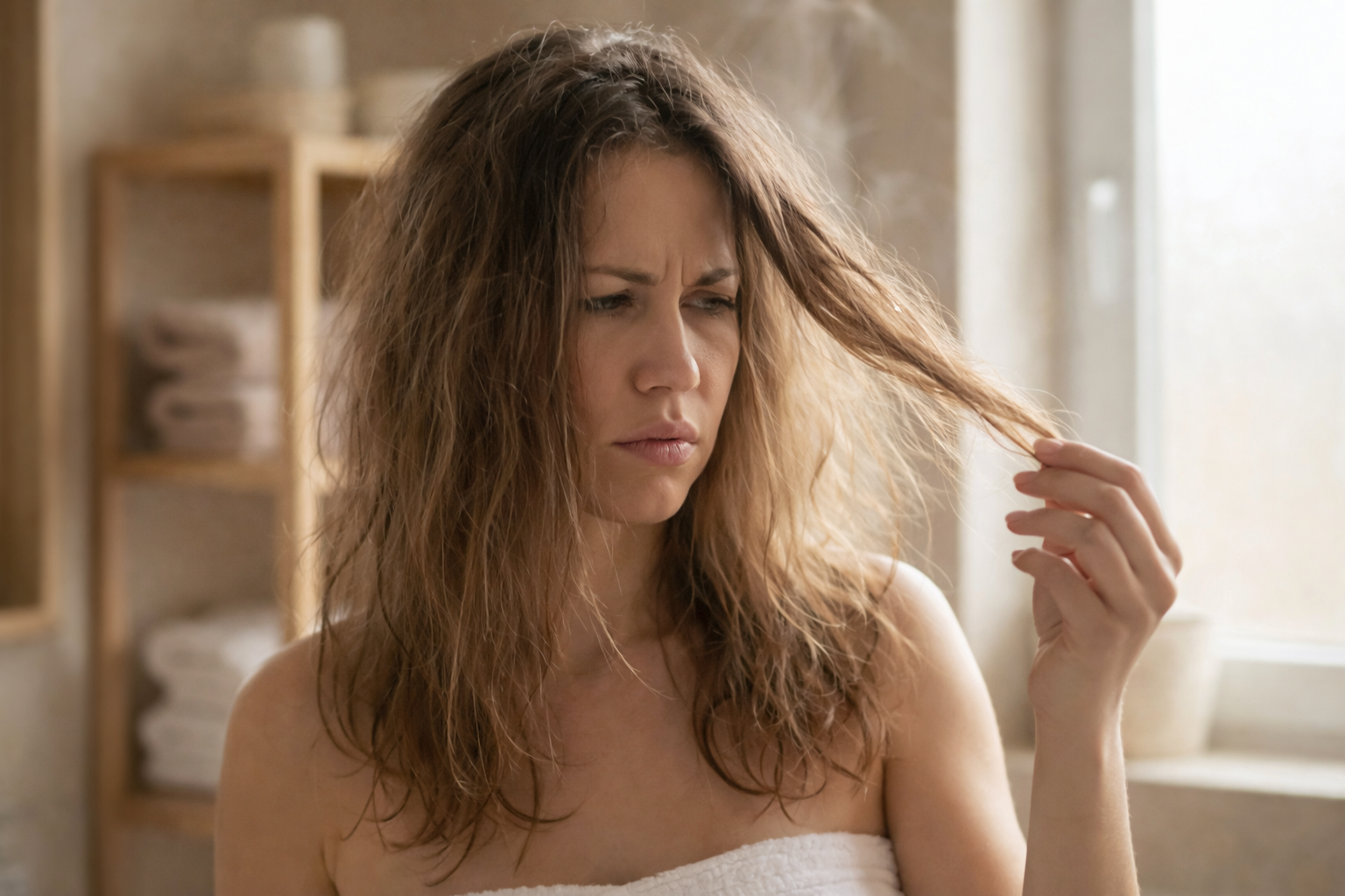 Hair Still Dry After Washing, Are You Missing This Simple Two Step Hair Solution ?