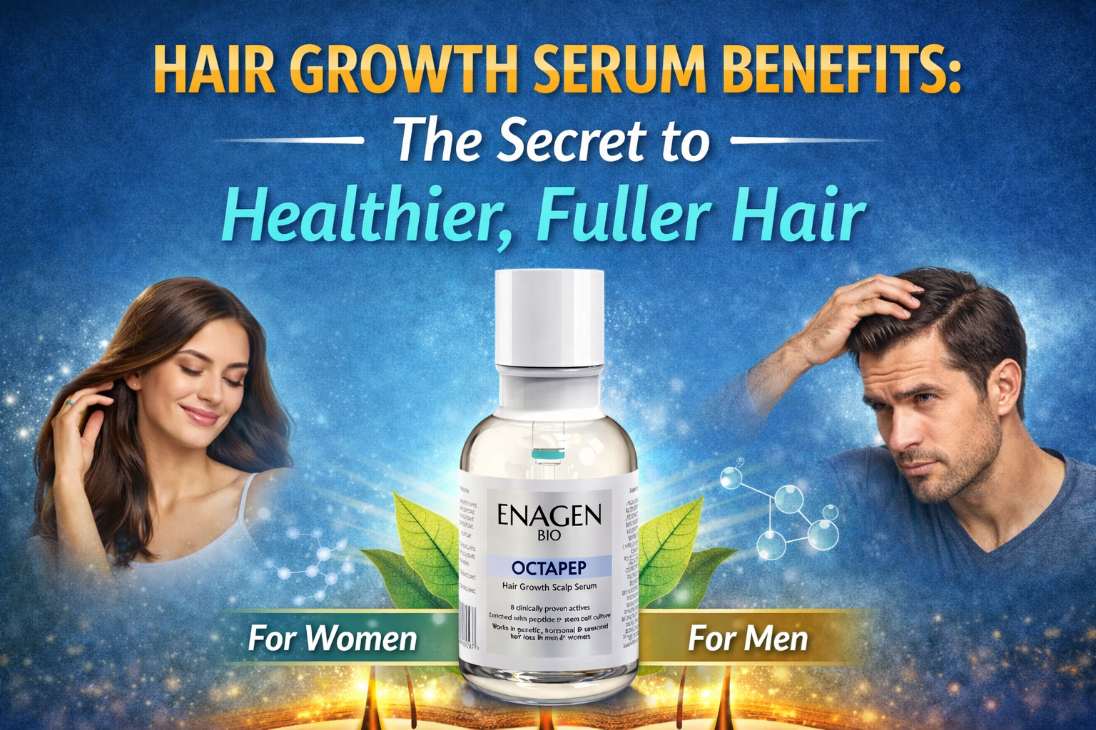Hair Growth Serum Benefits: The Secret to Healthier, Fuller Hair