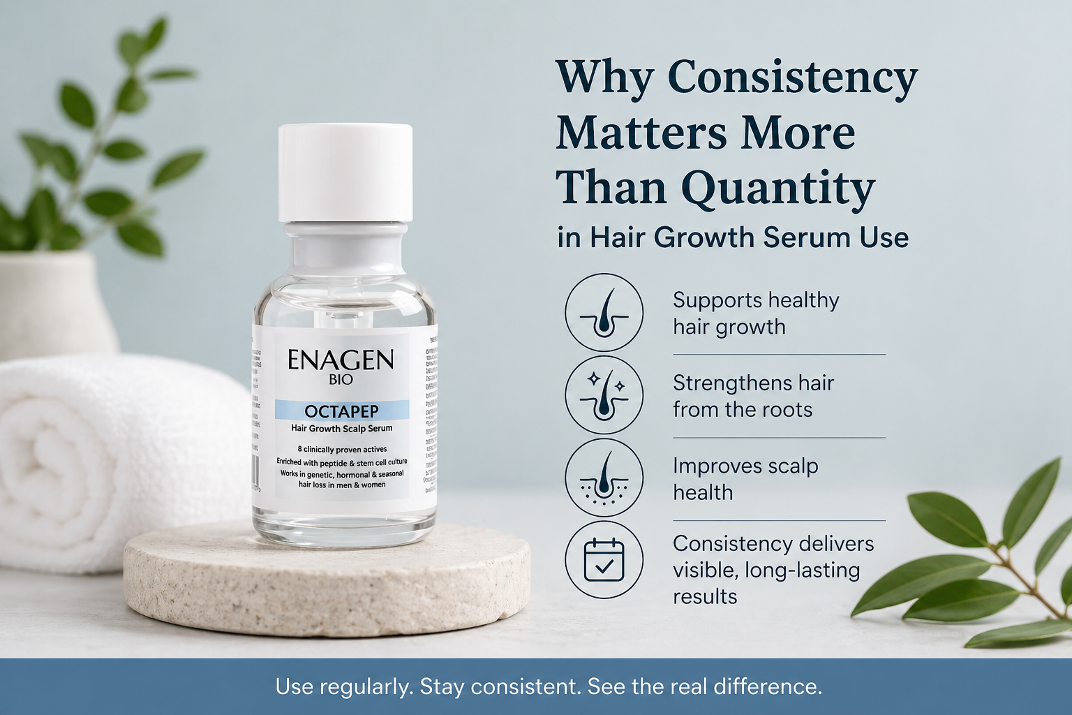 Why Consistency Matters More Than Quantity in Hair Growth Serum Use