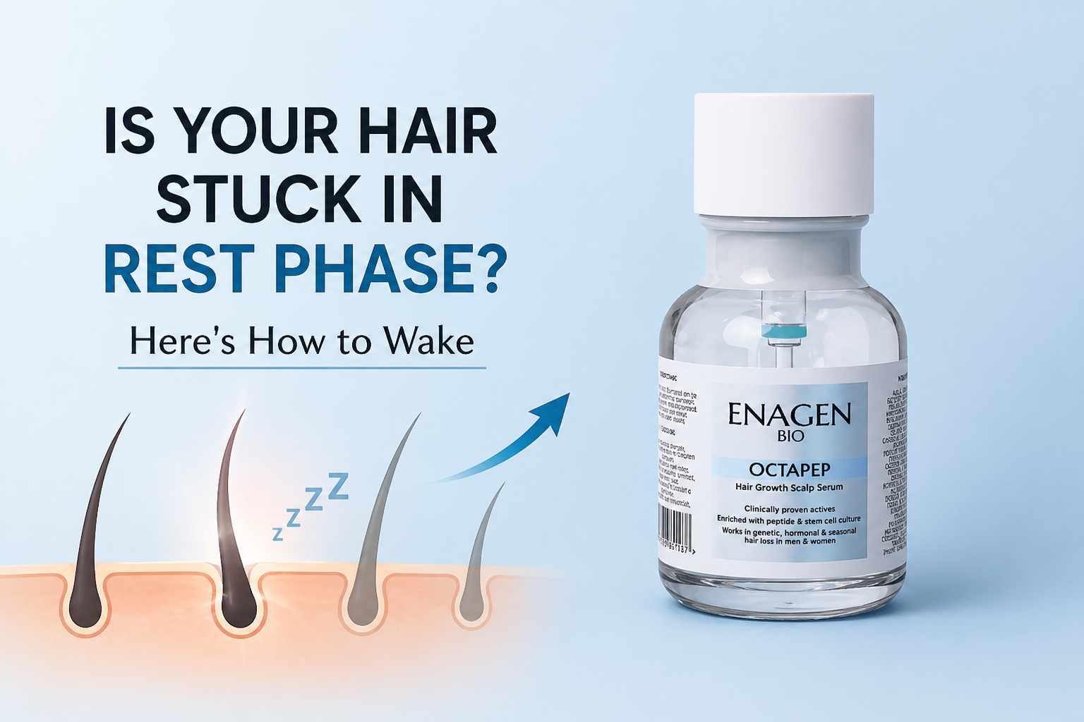 Is Your Hair Stuck in Rest Phase? Here's How to Wake It Up