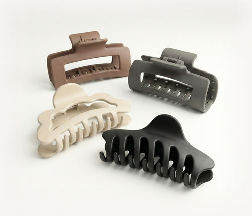 Flexi Clips – Compressible Claw Clips (Pack of 3)
