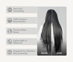 Doublet - Anti-Frizz Smoothing Brush for fine to medium, straight hair