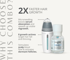 Octapep Hair Growth Serum + NanoInfuser Dermastamp Combo