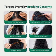 Bamboo Paddle Hairbrush