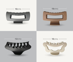 Flexi Clips – Compressible Claw Clips (Pack of 3)