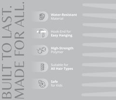 Wide-Tooth Shower Comb