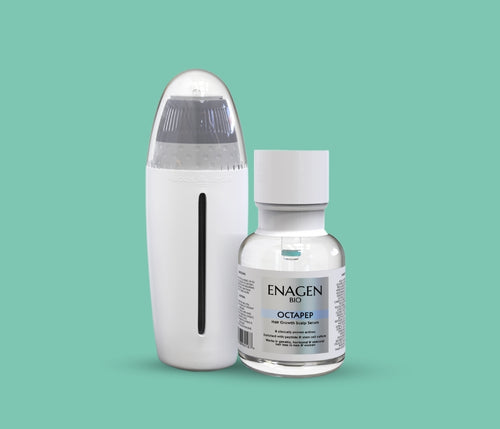 Octapep Hair Growth Serum + NanoInfuser Dermastamp Combo