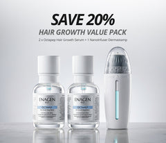 2 Octapep Hair Growth Serum + 1 NanoInfuser Dermastamp