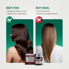Shade matching guide for Black and Dark Brown