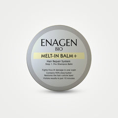 Enagen Bio Melt-In Balm+ pre-shampoo repair balm jar