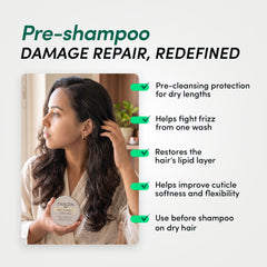 Pre-shampoo damage repair benefits