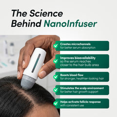 How the NanoInfuser creates microchannels for serum absorption