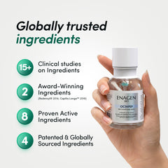 15 published clinical studies and 8 proven active ingredients
