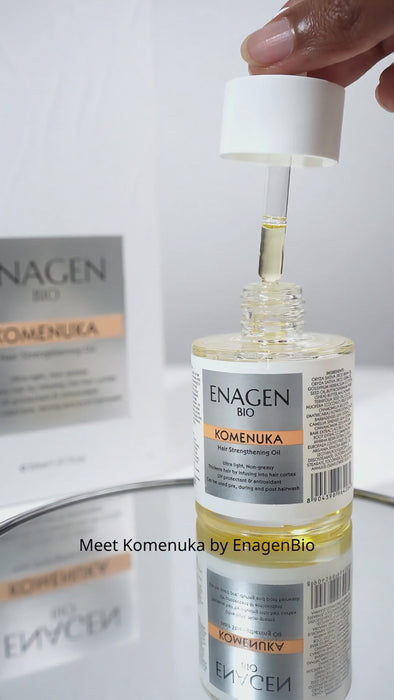 Komenuka hair strengthening oil product video